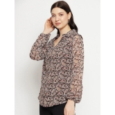 Paisley Printed Smart Opaque Georgette Casual Shirt