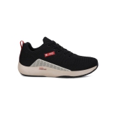 Campus Toll Black Red Mens Running Shoes