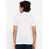 UNIBERRY - White Cotton Blend Boys Polo T-Shirt ( Pack of 1 ) - None