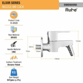 Elixir Nozzle Bib Tap Brass Faucet-by Ruhe®