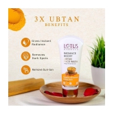 Lotus Herbals Radiance Boost Ubtan Face Wash, Turmeric, Sandalwood & Rose Water, 100g