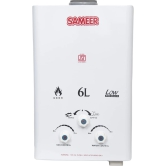 Sameer 6 L Gas Water Geyser (Gas Geyser, White)