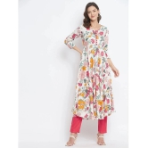 Tissu - Multicolor Rayon Womens Flared Kurti ( Pack of 1 ) - None