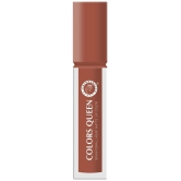 Colors Queen Sensational Liquid Matte Lipstick 7g, Nude It (Shade - 09)