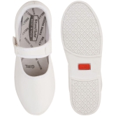 Stanfield - White Girls School Shoes ( 1 Pair ) - None