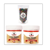 foodfrillz CMC Powder(40 g), GMS Powder(40 g) & Rainbow Vermicelli(50 g) for cake ice cream pudding Combo Pack of 3