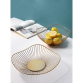 Nordic Home Gold Basket