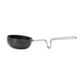 Milton Pro Cook Hard Anodized Tadka Pan, 12 cm, Dark Grey