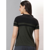 AUSK - Olive Cotton Blend Regular Fit Womens T-Shirt ( Pack of 1 ) - None