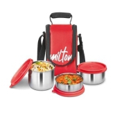 Milton Tasty 3 Stainless Steel Lunch Box