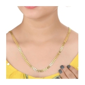 AanyaCentric Combo of 2 Gold Plated 22inches Long Fashion Chain - None