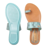 Aerowalk Sea Green Womens Flats - None