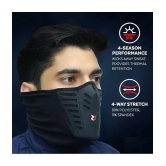 ZAYSOO Black Nylon Anti Pollution Mask ( Pack of 1 )