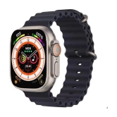 Life Like Ultra BT Calling Touch Screen Black Smart Watch