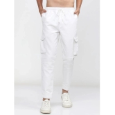 Ketch Tapered Flat Mens Joggers - white ( Pack of 1 ) - None