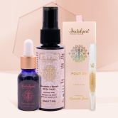 Skin Prep Combo-Rose Gold Oil+Pout It+CRT Mist