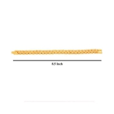 Jewar Mandi - Gold Plated Chain ( Pack of 1 ) - Golden