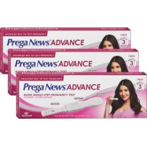 Mankind Prega News Advance HCG Home Pregnancy Test Midstream Urine Test Kit One Step Pregnancy Test Easy to Use Accurate Result in Just 3 Minutes x Pack of 1 (3)