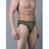 Pack of 3 Dollar Bigboss Assorted Printed Cotton Blend Men Brief - None