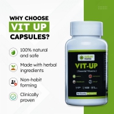 Nature Mania Vit-up Capsule (Vit D and Vit B12 Multivitamin) - 60 Capsules