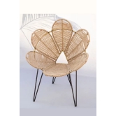 Natural Jute Flower Chair