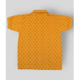 NEUVIN - Light Orange Cotton Boys Polo T-Shirt ( Pack of 1 ) - None