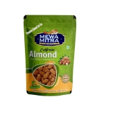 Premium Almonds by Mewa Mitra | Natural and Fresh| Quality Badam Giri | Rich in Protein and Increase Stamina | Real Nuts | Healthy Dry Fruits| (Pack of 1) 250 gram