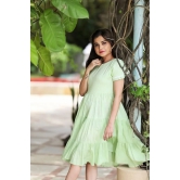 Green Tier Dress Green XXXL