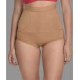 Madam - Beige Spandex Womens Shaper Brief ( Pack of 1 ) - None