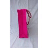 Jute Bag Pink Color