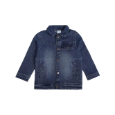 MINI KLUB Blue Cotton Boys Denim Jacket ( Pack of 1 ) - None