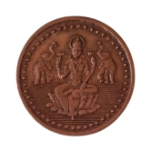 Extremely Rare Old Vintage Half Anna 1835 Maa Laxmi Beautiful Religious Temple Token Coin