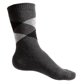 Texlon - Multicolor Woollen Men's Mid Length Socks ( Pack of 3 ) - Multicolor