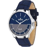 Swisstyle Blue Leather Analog Men's Watch