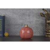 Pomegranate Small Vase-Red