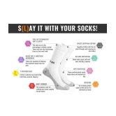 Man Arden - White Cotton Men's Mid Length Socks ( Pack of 1 ) - White