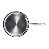 Bergner Hitech Prism Triply Stainless Steel Non Stick Induction Base Flat Tawa, 28 cm (BG-31159)  by Mahavir Home Store