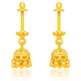 LUV FASHION Gold EarCuff Earrings ( Pack of 2 ) - Gold