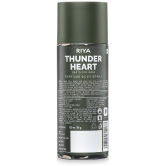 Riya Thunder Heart & Black Rock Deodorant Spray & Perfume For Men 300 ( Pack of 2 )