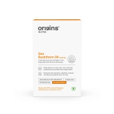 Origins Nutra Sea Buckthorn Oil |Reduce Wrinkles & Pigmentation, Supports Skin Hydration & Elasticity | Sea Buckthorn Oil | GMP Certified | For Men & Women | 28 Capsules