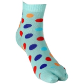 Texlon Multicolour Cotton Thumb Socks for Women - 4 Pair Pack