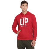 YUUKI Red Polyester Fleece Sweatshirt - XXL