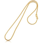 AanyaCentric Combo of 3 Gold Plated 28inches Long Fashion Chain - None