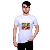 NITYANAND CREATIONS Round Neck White Holi T-Shirt for MEN-HOLI-T-SHIRT-11526-XL