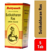 Baidyanath Sutikabharan Ras Sy Tablet 5 no.s Pack of 1