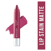 Swiss Beauty Lip Stain Matte Lipstick Lipstick (Fuchsia Pink), 3.4gm