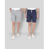 Neo Garments - Multi Cotton Mens Shorts ( Pack of 2 ) - None