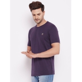 Lycos - Maroon Cotton Blend Regular Fit Men's T-Shirt ( Pack of 3 ) - None