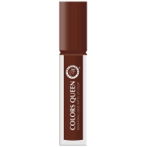 Colors Queen Sensational Liquid Matte Lipstick 7g, Espresso (Shade - 06)