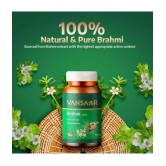 Vansaar Brahmi Tablets, Helps Improve memory, Made with 100% Pure Brahmi, 60 Tablets